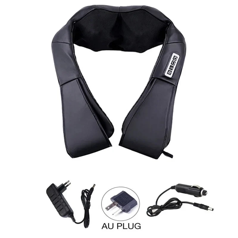 Massageador Shiatsu U-Shape com Infravermelho – Alívio de Dores e Relaxamento Completo