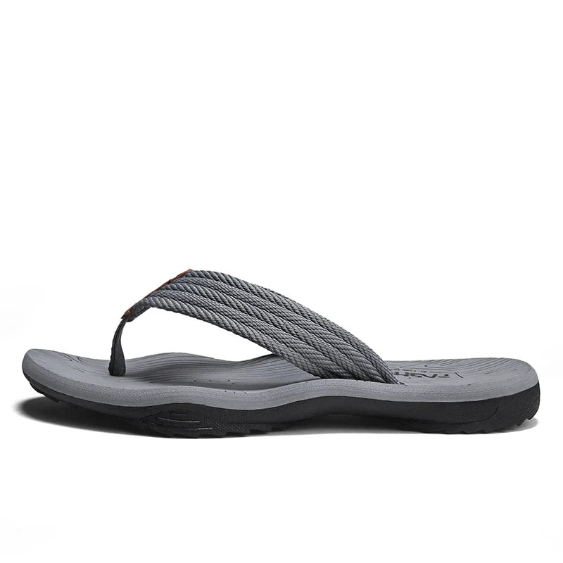 Chinelos masculinos verão flip flops marca moda ao ar livre confortável casual slides sapatos antiderrapantes sandálias de praia 6 cores