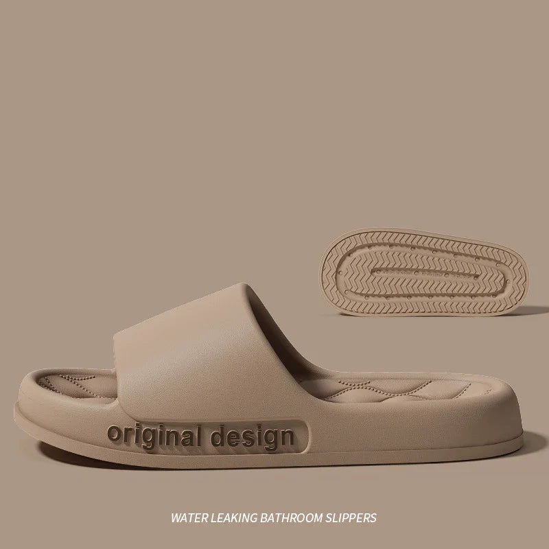 Asgard chinelos de verão masculinos 2025 novo interior antiderrapante chinelos de banheiro conforto sola grossa sapatos de praia masculino chinelos macios de eva