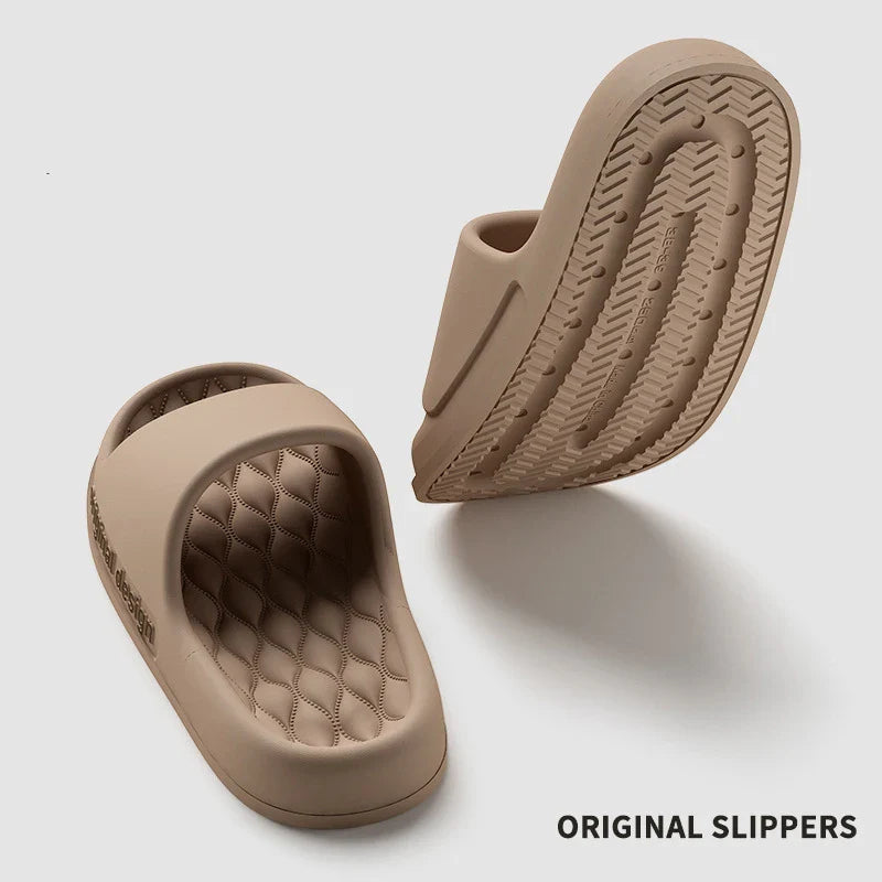 Asgard chinelos de verão masculinos 2025 novo interior antiderrapante chinelos de banheiro conforto sola grossa sapatos de praia masculino chinelos macios de eva