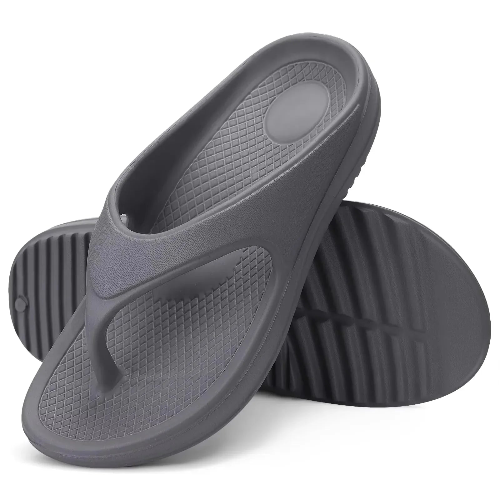 Crestar sandálias ortopédicas para mulheres arco apoio recuperação flip flops travesseiro macio moda ao ar livre verão sapatos de praia