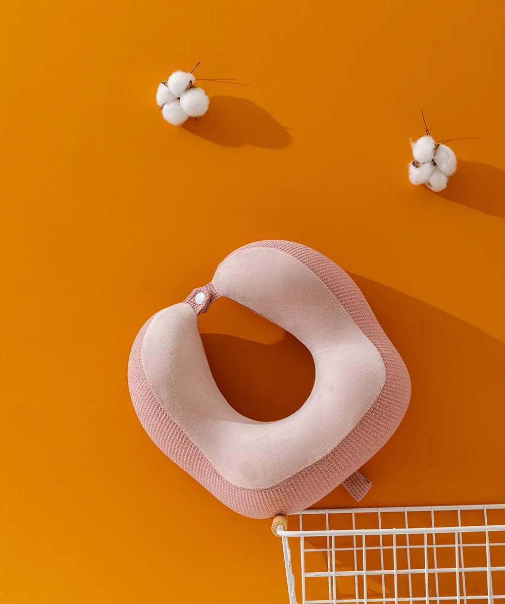 Travesseiro em forma de u, espuma de memória, recuperação lenta, pausa para almoço, travesseiro de pescoço, avião, viagem, malha, corcunda, carro, lance travesseiro