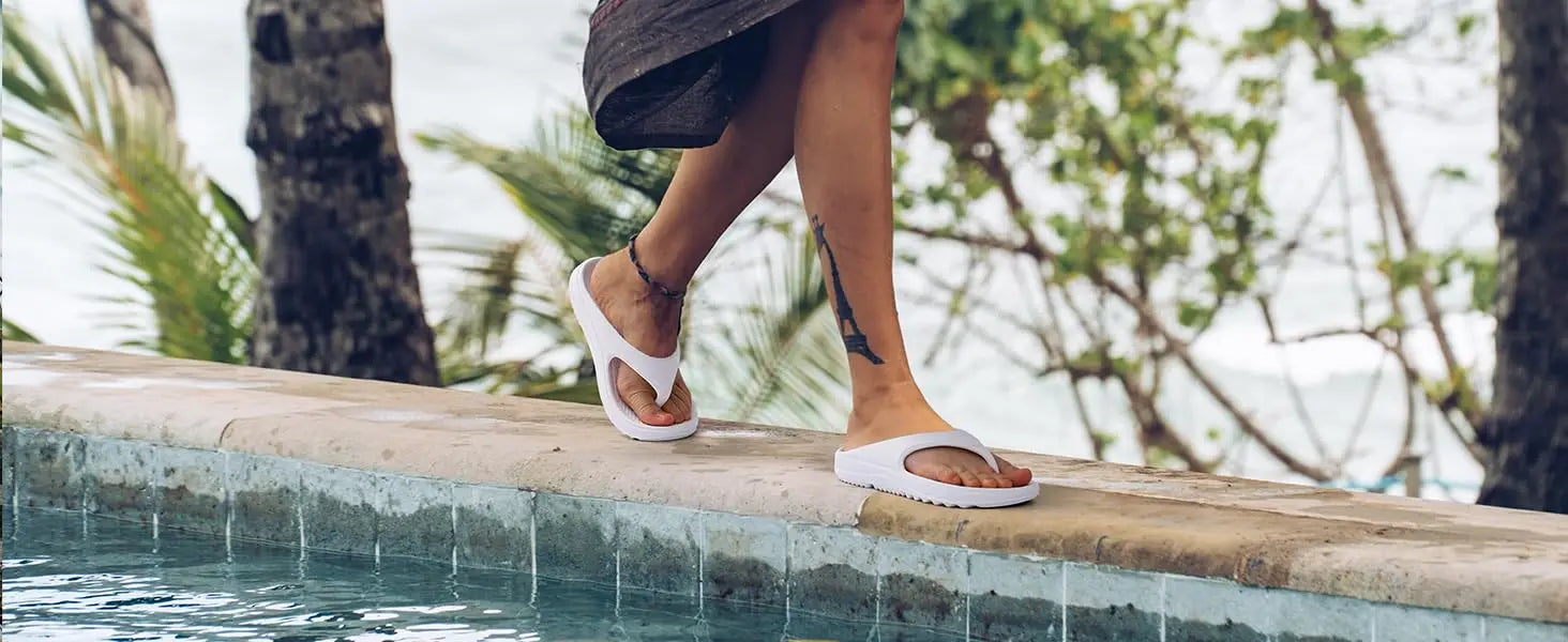 Crestar sandálias ortopédicas para mulheres arco apoio recuperação flip flops travesseiro macio moda ao ar livre verão sapatos de praia