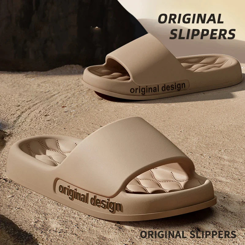 Asgard chinelos de verão masculinos 2025 novo interior antiderrapante chinelos de banheiro conforto sola grossa sapatos de praia masculino chinelos macios de eva