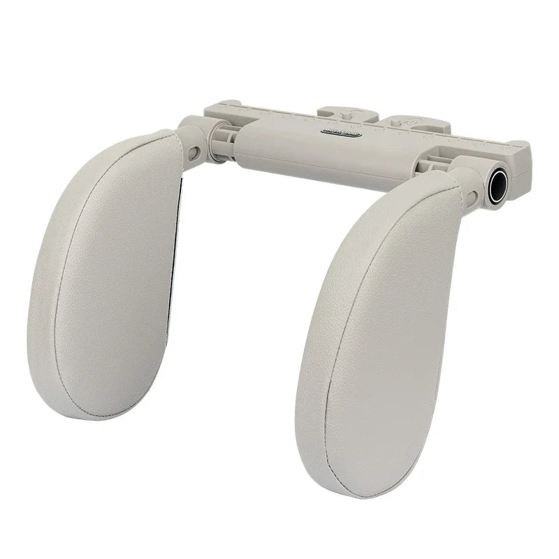 Reposacabezas do carro ROOLAEFOO, travesseiro traseiro do pescoço do assento do passageiro, travesseiro lateral do carro de viagem de longa distância