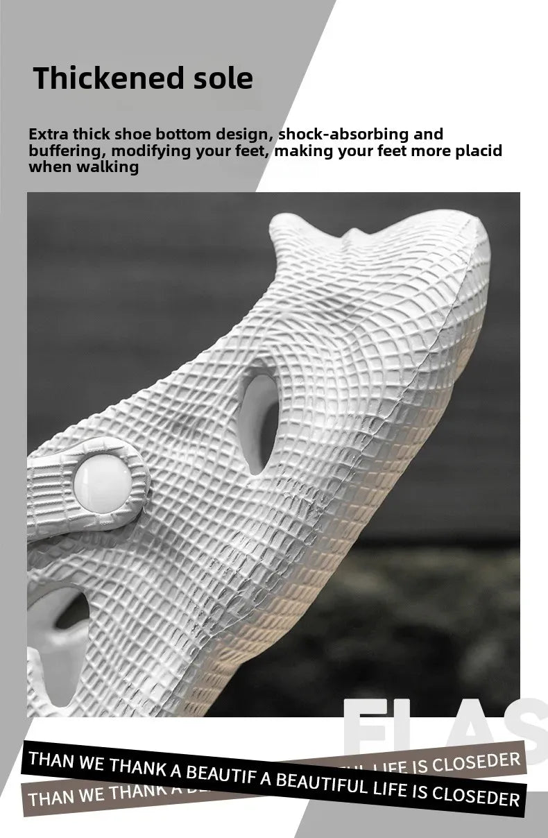 Eva Sandal Lightweight Summer Slippers For Men And Women Breathable Non-Slip EVA Dry Wedges Platform Sandals Fashion Outdoor Wea