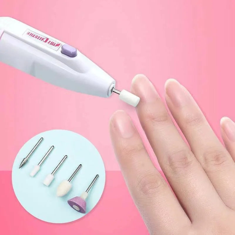 Lixadeira Elétrica para Unhas - Manicure e Pedicure Profissional em Casa - Entrega de 4/5 dias