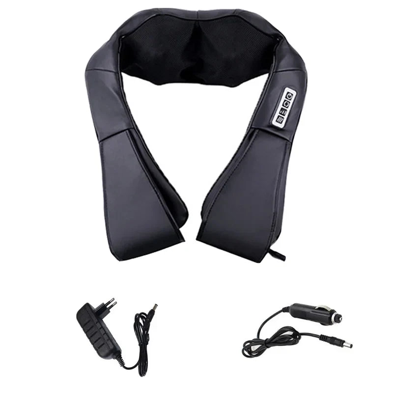 Massageador Shiatsu U-Shape com Infravermelho – Alívio de Dores e Relaxamento Completo