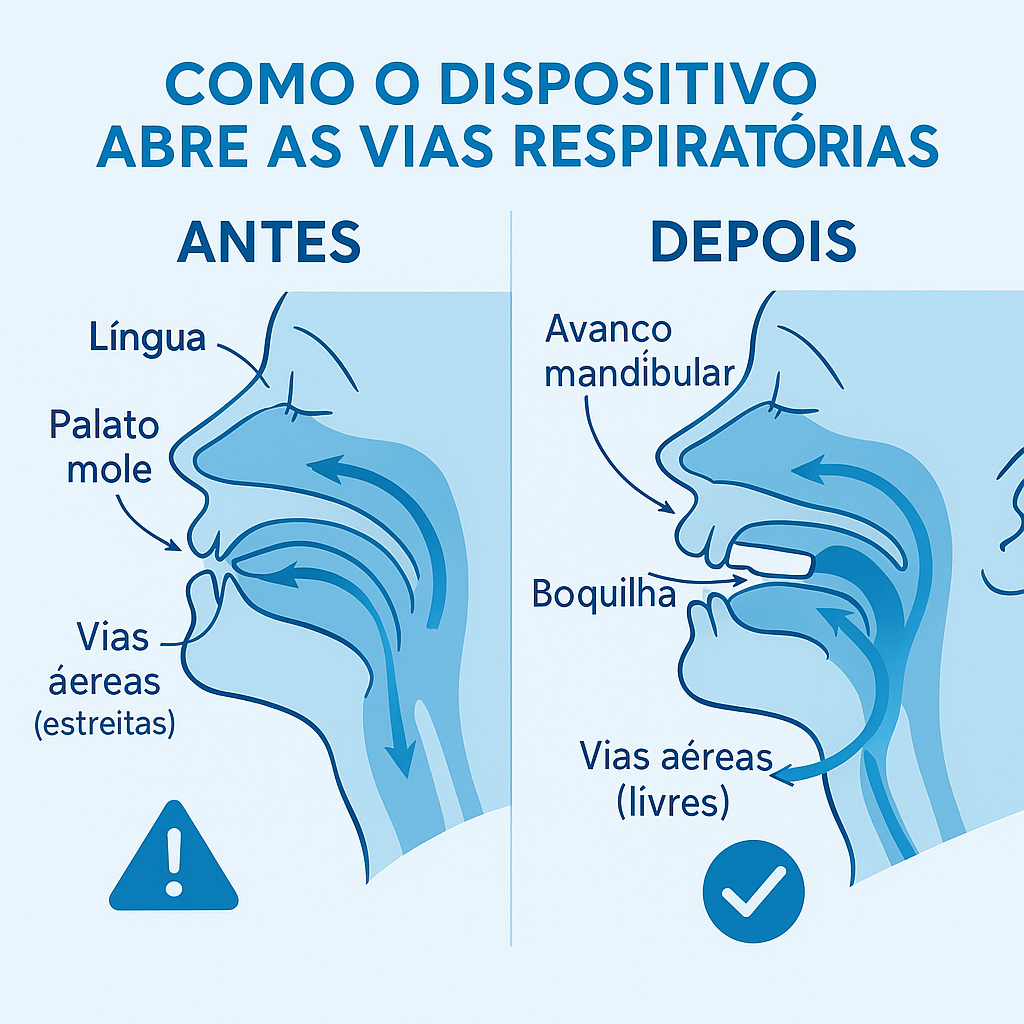 Protetor Bucal Anti-Ronco e Bruxismo