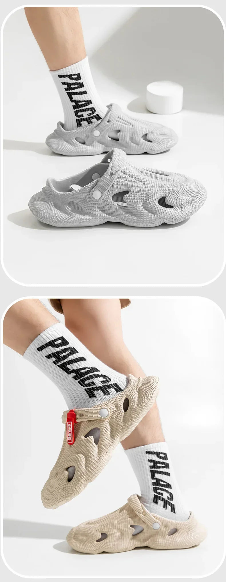 Eva Sandal Lightweight Summer Slippers For Men And Women Breathable Non-Slip EVA Dry Wedges Platform Sandals Fashion Outdoor Wea