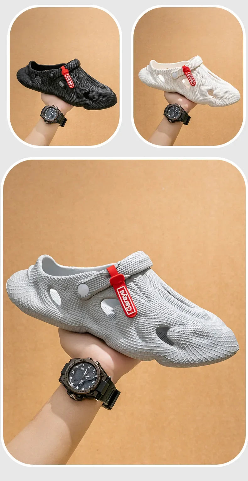 Eva Sandal Lightweight Summer Slippers For Men And Women Breathable Non-Slip EVA Dry Wedges Platform Sandals Fashion Outdoor Wea