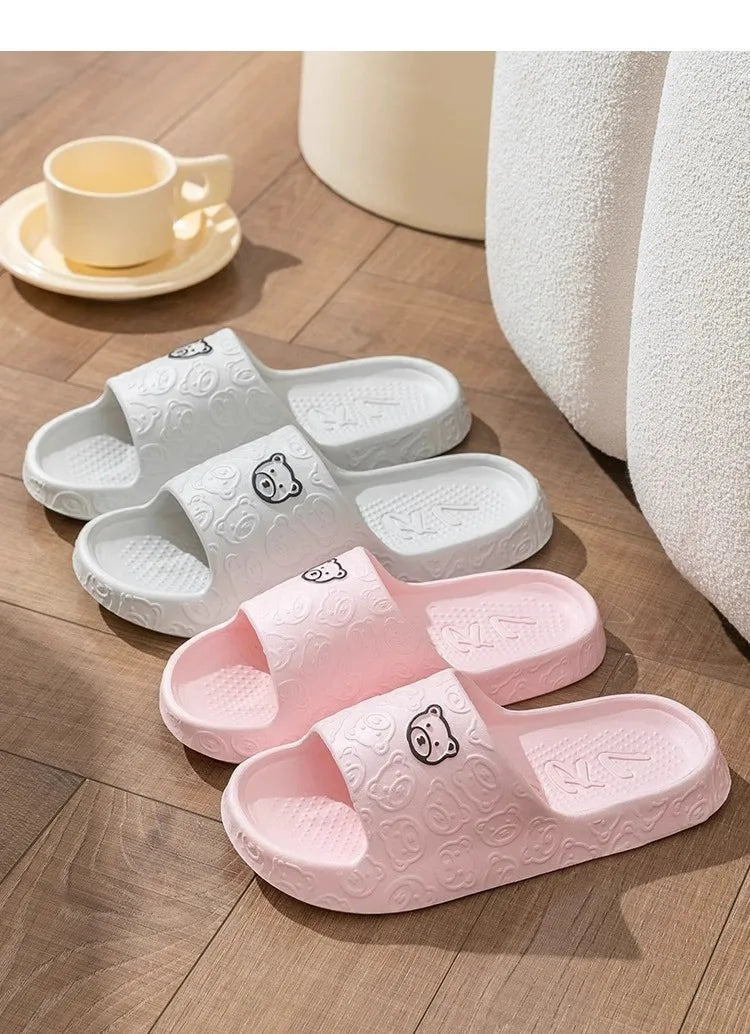 Chinelos baratos casuais chinelos femininos antiderrapantes chinelos de banheiro casal casa chinelos masculinos sandálias planas chinelos femininos doces