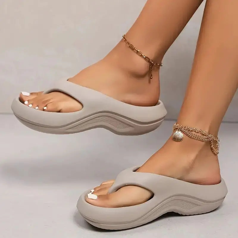 Chinelo Plataforma EVA Feminino - Conforto e Estilo para o Verão
