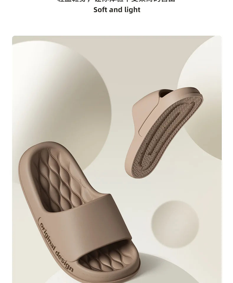 Asgard chinelos de verão masculinos 2025 novo interior antiderrapante chinelos de banheiro conforto sola grossa sapatos de praia masculino chinelos macios de eva