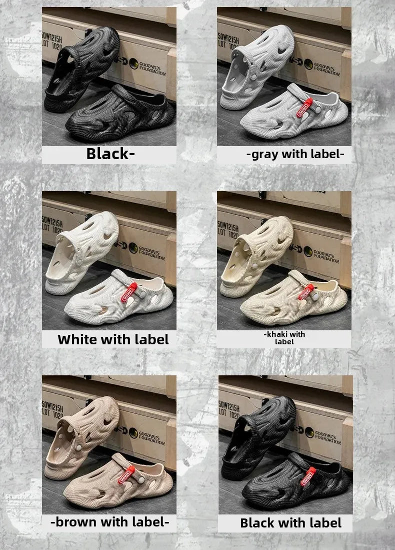 Eva Sandal Lightweight Summer Slippers For Men And Women Breathable Non-Slip EVA Dry Wedges Platform Sandals Fashion Outdoor Wea