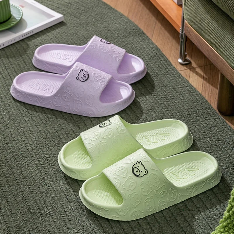 Chinelos baratos casuais chinelos femininos antiderrapantes chinelos de banheiro casal casa chinelos masculinos sandálias planas chinelos femininos doces