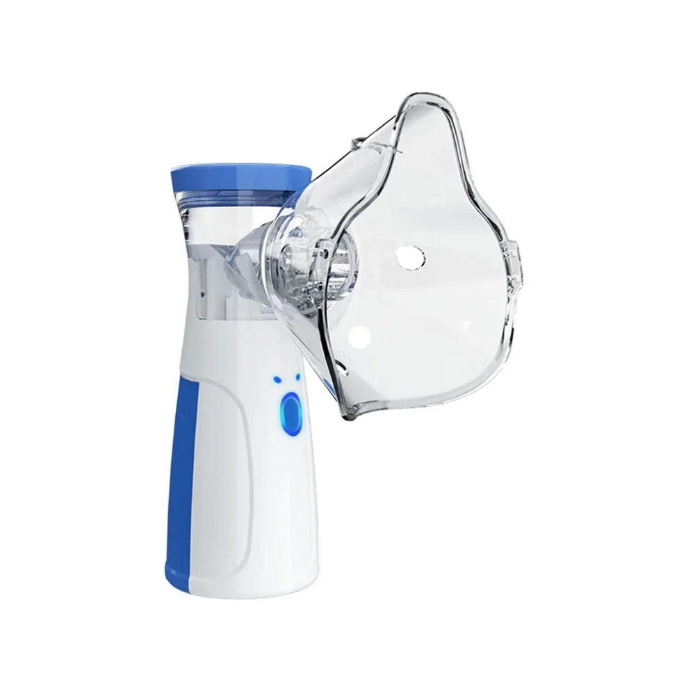 Nebulizador Portátil e Silencioso - Tratamento Respiratório Eficiente e Prático