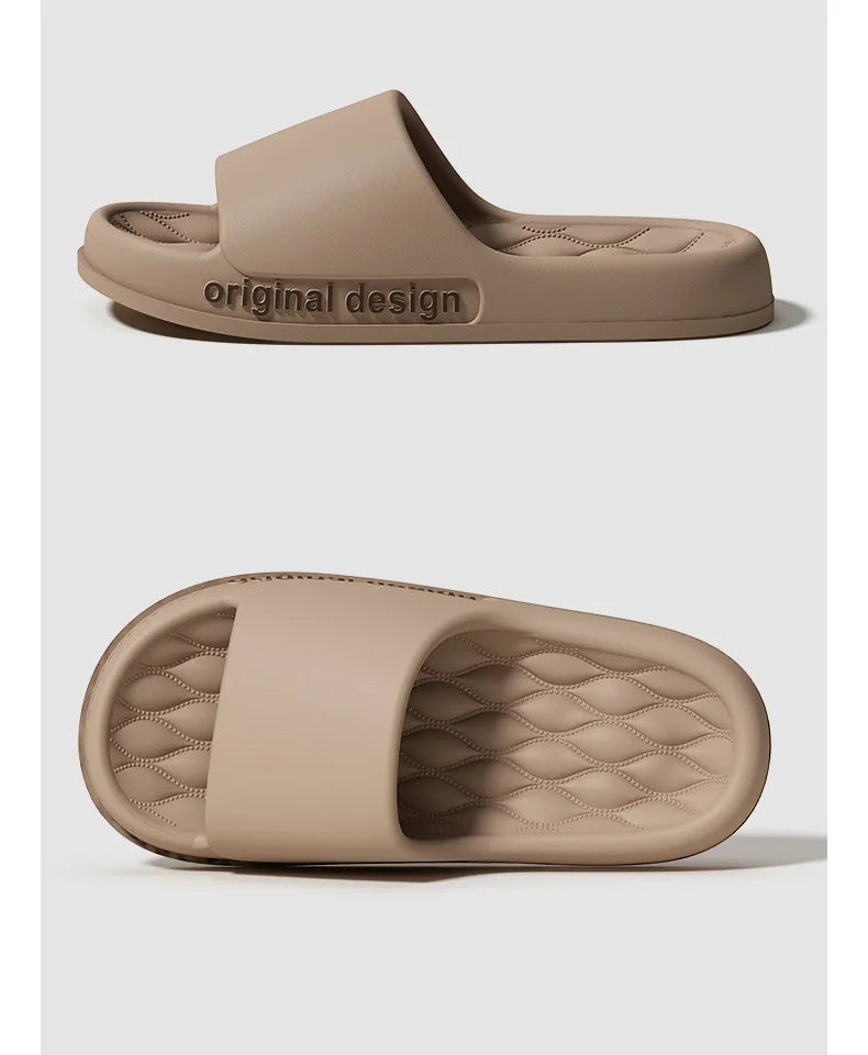 Asgard chinelos de verão masculinos 2025 novo interior antiderrapante chinelos de banheiro conforto sola grossa sapatos de praia masculino chinelos macios de eva