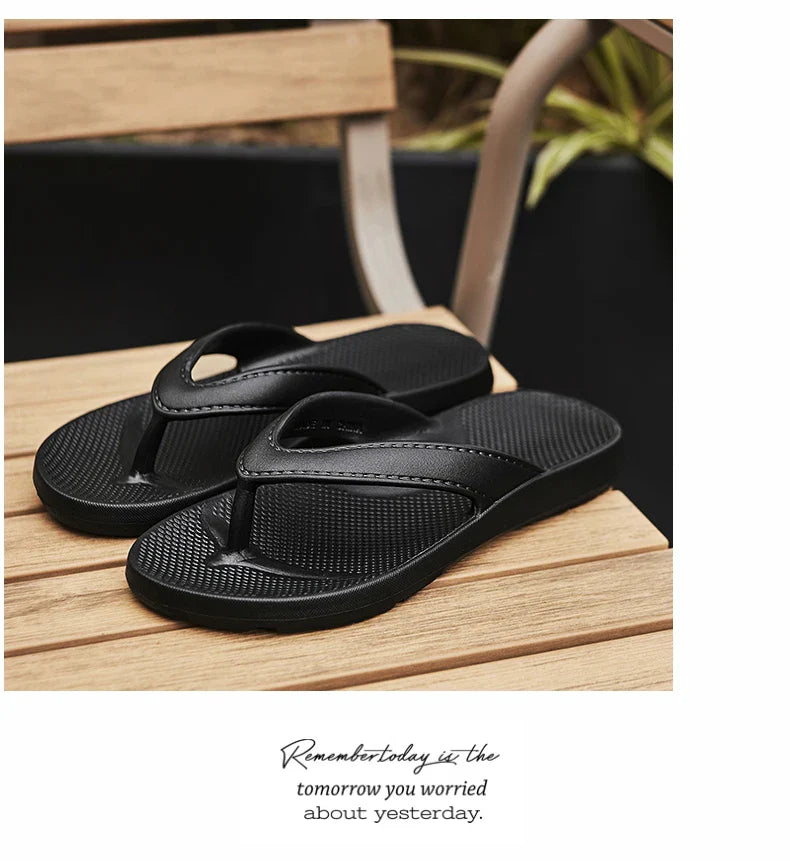 Eva homens flip flops verão durável sandálias de praia interior ao ar livre antiderrapante casal chinelos confortáveis casuais sandálias planas