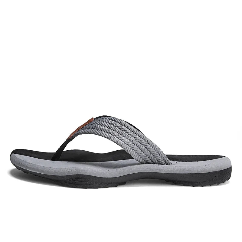 Chinelos masculinos verão flip flops marca moda ao ar livre confortável casual slides sapatos antiderrapantes sandálias de praia 6 cores