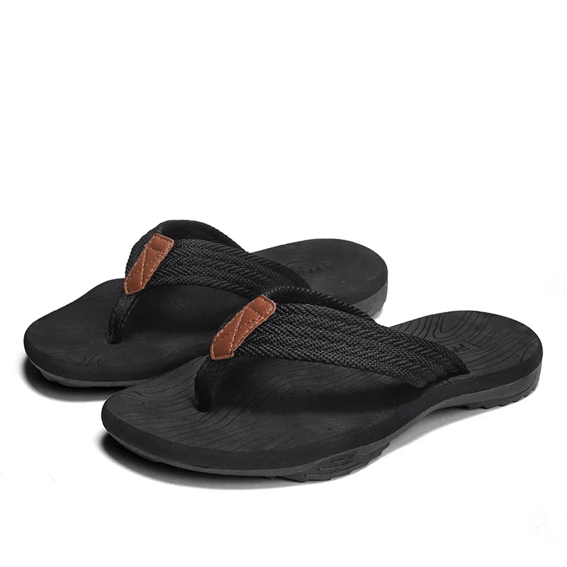 Chinelos masculinos verão flip flops marca moda ao ar livre confortável casual slides sapatos antiderrapantes sandálias de praia 6 cores